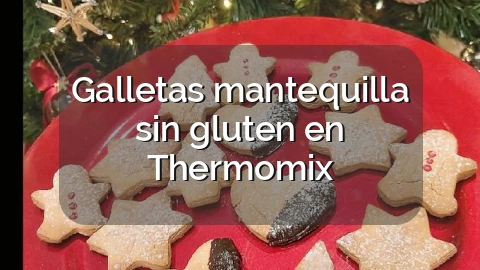 Galletas mantequilla sin gluten en Thermomix