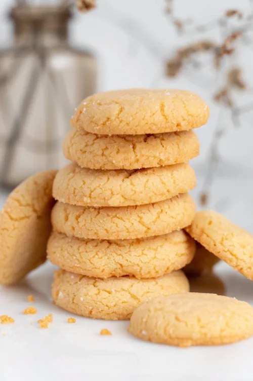 elaboración Galletas de mantequilla sin huevo