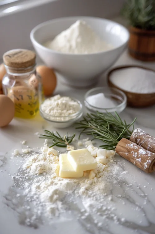 ingredientes Galletas de mantequilla a la flor de sal
